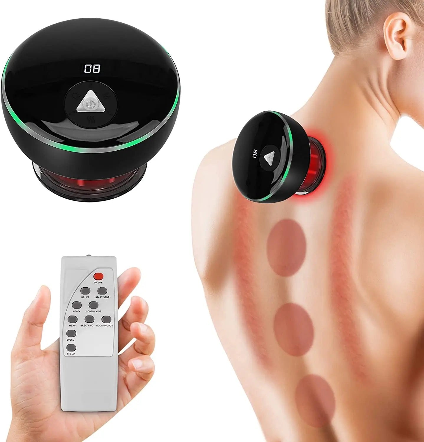 Purelife Easy Cupping with IR and remote control